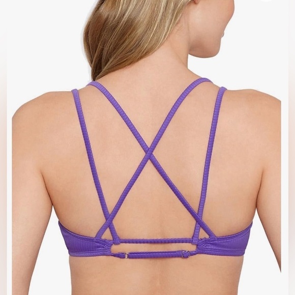 Salt + Cove Ribbon Strappy Back Bikini Top - Picture 2 of 6